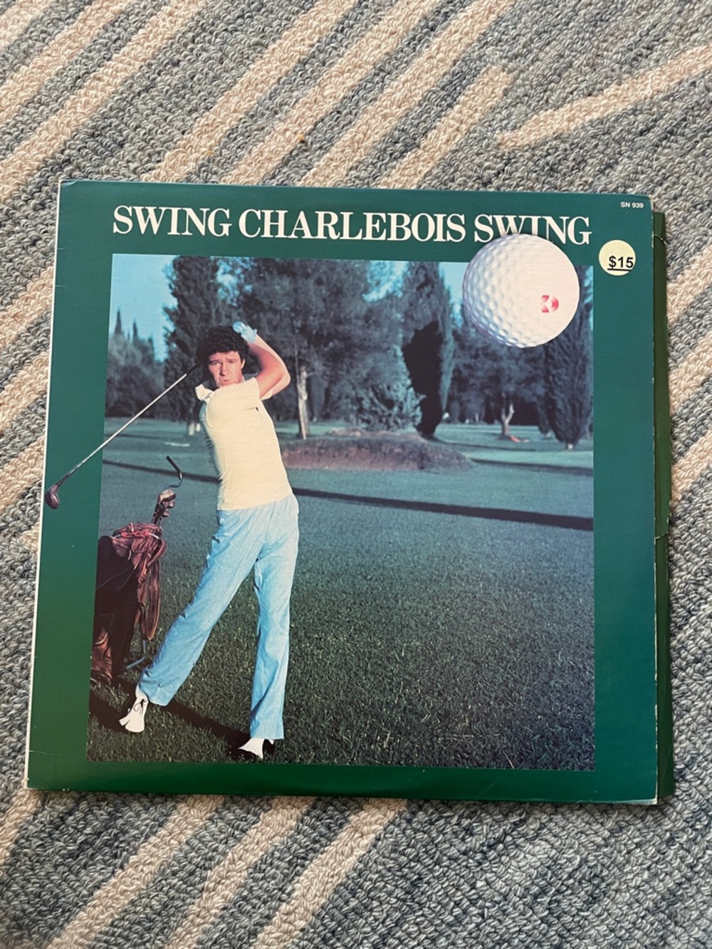 3/$25 Swing Charlebois Swing Vintage Vinyl Album -1977 French Singer